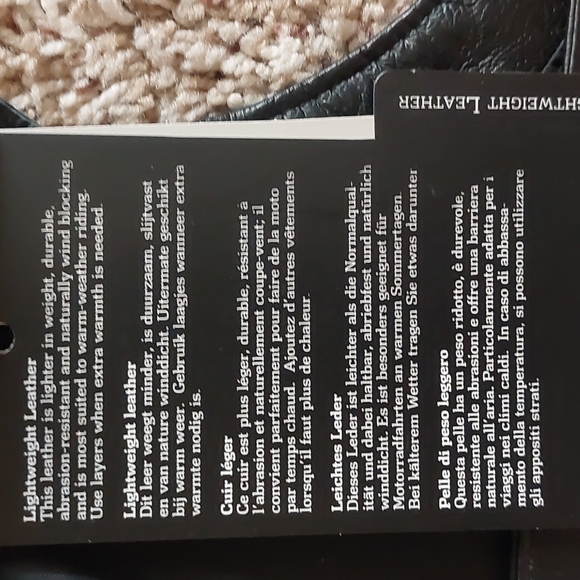 New Harley leather riding chaps - NWT - Picture 8 of 12